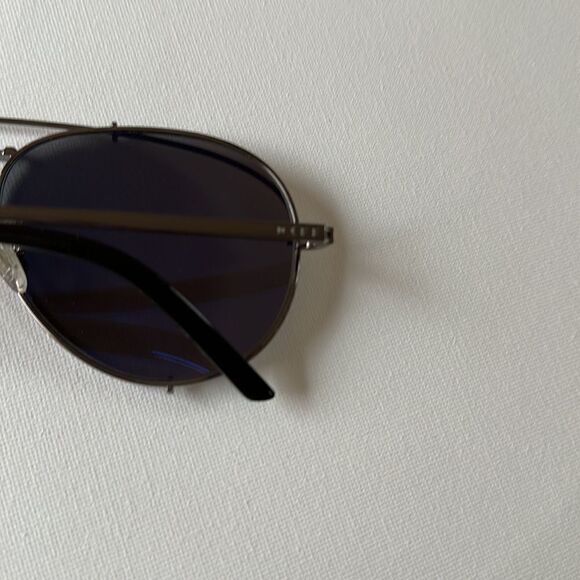 DIFF Eyewear Aviator Pilot Shape Sunglasses Gunmetal with Gray Mirror lens - Picture 5 of 13